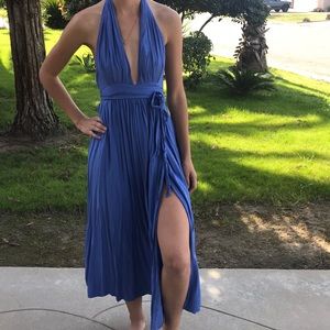 Magical Movement wrap maxi dress